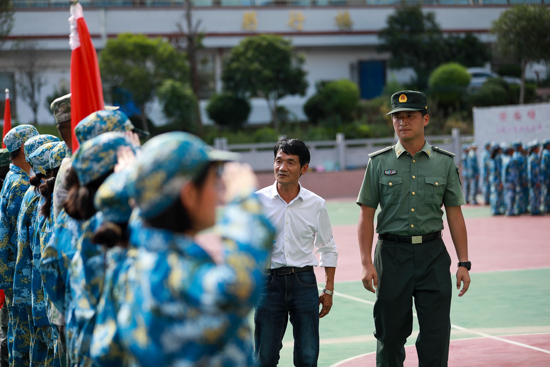 军训燃壮志 青春正启航——衡阳医博护理职业学校2023级高一新生军训（组图）
