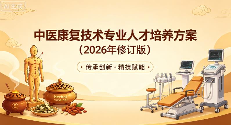中医康复技术专业人才培养方案（2026年修订版）